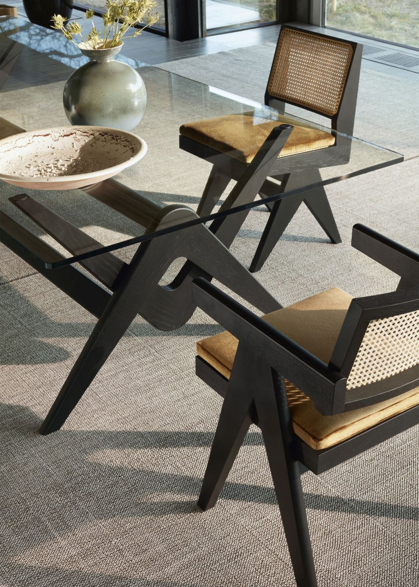Capitol Complex Chair Stuhl Cassina | Eiche schwarz | CASSINA 055 21